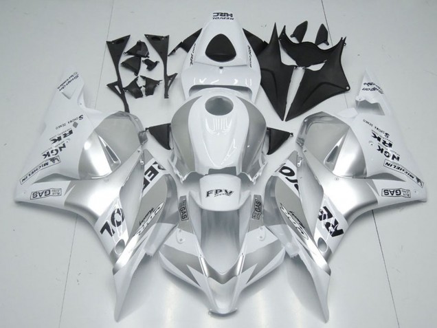 Carenados Moto Honda CBR600RR 2009-2012 - Blanco Plata Negro Repsol