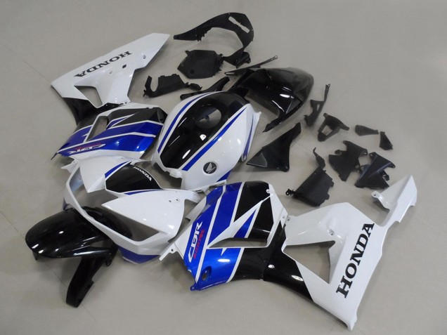 Carenados Moto Honda CBR600RR 2013-2023 - Blanco Azul Negro Brillante OEM Estilo