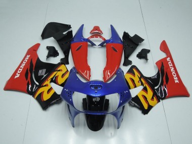 Carenado Moto Honda CBR900RR 919 1998-1999 - Rojo Azul Negro Brillante