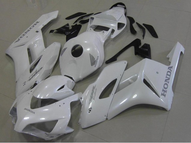 Carenados Moto Honda CBR1000RR 2006-2007 - Blanco Plata Calcomanías