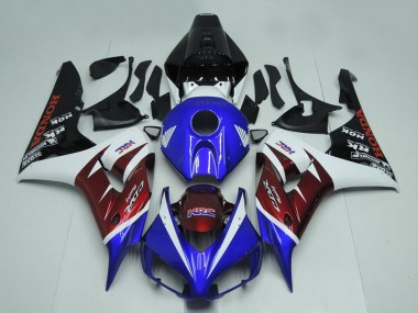 Carenados Moto Honda CBR1000RR 2006-2007 - Blanco Burgundy Azul Negro Brillante