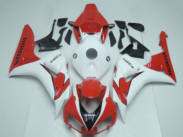 Carenado Moto Honda CBR1000RR 2006-2007 - Blanco Rojo