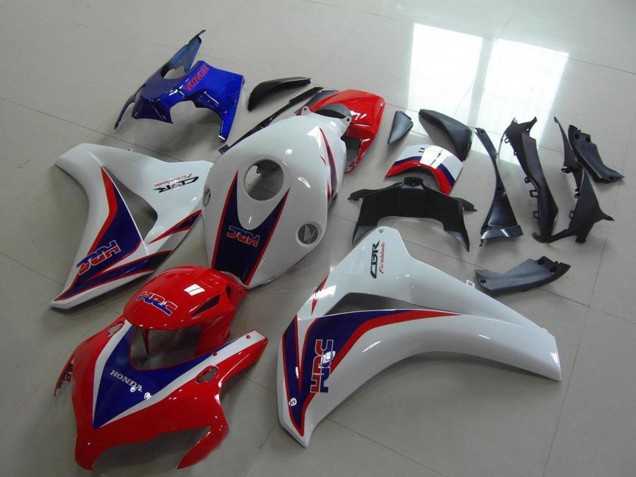 Carenado Moto Honda CBR1000RR 2008-2011 - Blanco Rojo Azul HRC