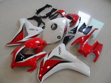 Carenado Moto Honda CBR1000RR 2008-2011 - Blanco Rojo Negro Brillante