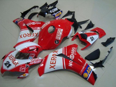Carenados Moto Honda CBR1000RR 2008-2011 - Blanco Rojo Xerox 21