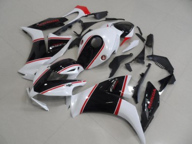 Carenado Moto Honda CBR1000RR 2012-2016 - Blanco Rojo Negro Brillante Raya