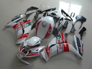Carenados Moto Honda CBR1000RR 2012-2016 - Blanco Rojo Verde Castrol
