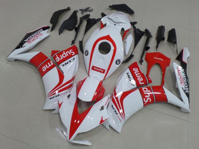 Carenados Moto Honda CBR1000RR 2012-2016 - Blanco Rojo Negro Supreme