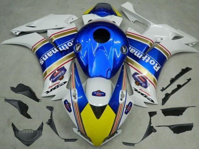 Carenados Moto Honda CBR1000RR 2012-2016 - Blanco Azul Amarillo Rothmans