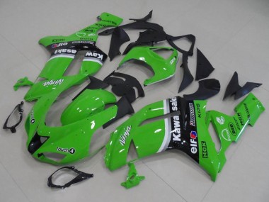Carenados Moto Kawasaki ZX6R 2007-2008 - Verde Arrow