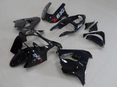 Carenado Moto Kawasaki ZX9R 2000-2001 - Negro Brillante