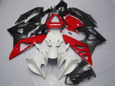 Carenados ABS BMW S1000RR 2009-2014 - Blanco Rojo Negro Mate