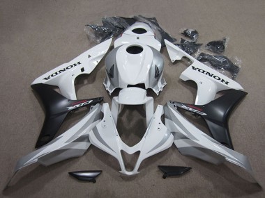 Carenado Moto Honda CBR600RR 2007-2008 - Blanco Negro Mate