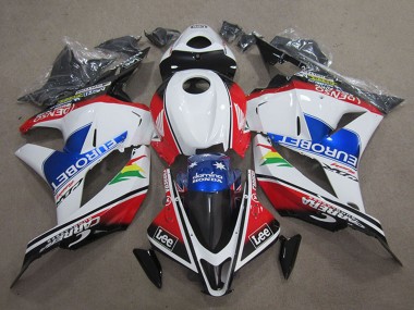 Carenados Moto Honda CBR600RR 2009-2012 - Blanco Rojo Azul EuroBet Lee