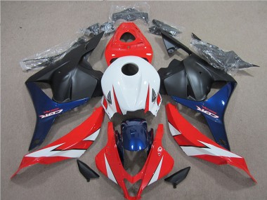 Carenado Moto Honda CBR600RR 2009-2012 - Blanco Rojo Azul Negro Mate