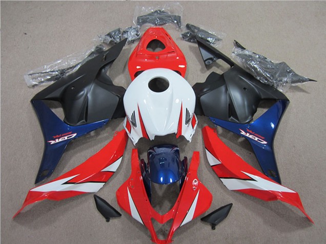 Carenado Moto Honda CBR600RR 2009-2012 - Blanco Rojo Azul Negro Mate