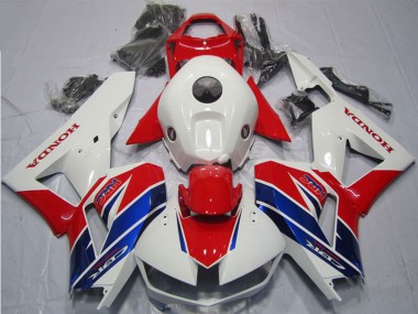 Carenado Moto Honda CBR600RR 2013-2023 - Blanco Rojo Azul HRC