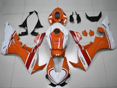 Carenados Moto Honda CBR1000RR 2017-2023 - Blanco Naranja Rojo HRC