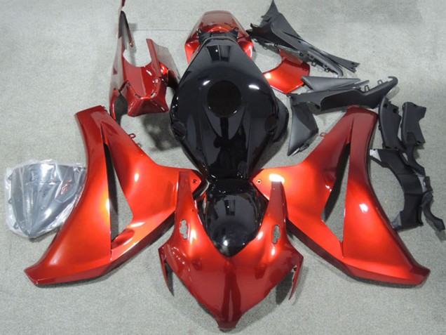 Kits Carenados Moto Honda CBR1000RR 2008-2011 - Rojo Negro Brillante