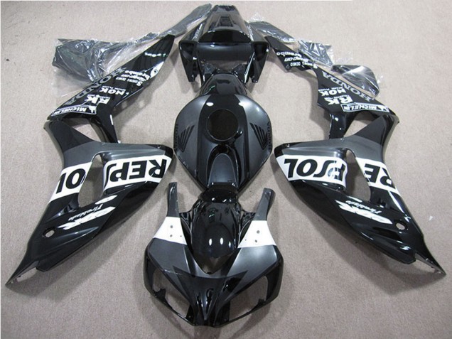 Carenados Moto Honda CBR1000RR 2006-2007 - Negro Brillante Gris Blanco Repsol