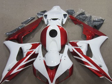 Kits Carenado Moto Honda CBR1000RR 2006-2007 - Blanco Rojo