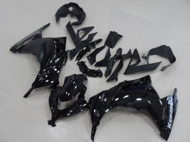 Carenado Moto Kawasaki ZX300R 2013-2018 - Negro Brillante