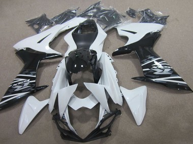 Carenado Moto Suzuki GSXR 750 2011-2024 - Blanco Negro