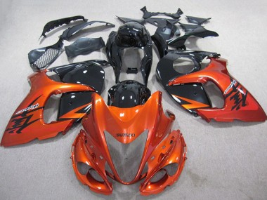 Carenados Moto Suzuki GSXR 1300 Hayabusa 2008-2020 - Naranja Negro