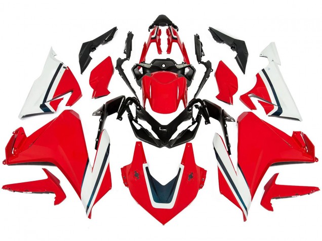 Kits Carenado Moto Honda CBR500R 2022-2023 - Rojo Blanco Negro