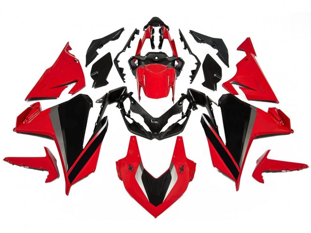 Carenados Moto Honda CBR500R 2022-2023 - Rojo Gris Negro