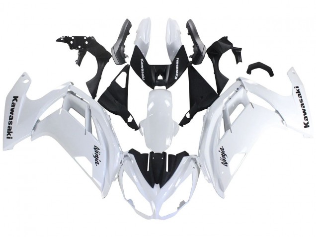 Carenados Moto Kawasaki EX650 2012-2016 - Blanco Negro