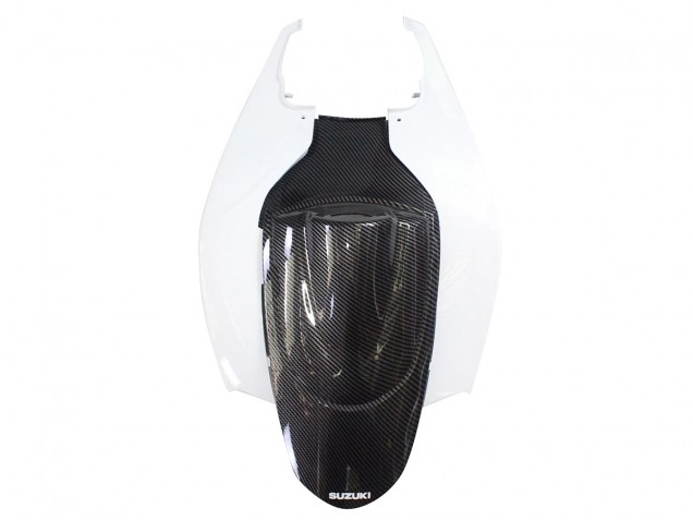 Carenados Moto Suzuki GSXR 600/750 2006-2007 - Negro Blanco FibraCarbono Estilo