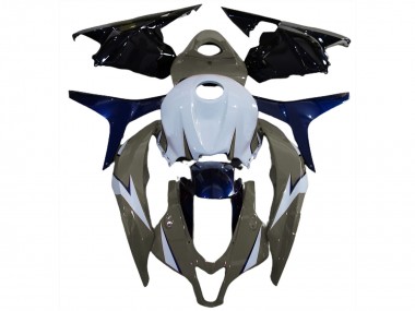 Marrón Brillante & Azul 09-12 CBR600RR Carenado Moto