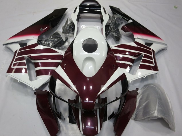 Morado & Blanco 03-04 CBR600RR Carenado Moto Morado & Blanco 03-04 CBR600RR Carenado Moto