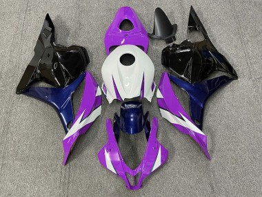 Morado & Blanco 09-12 CBR600RR Carenado Moto