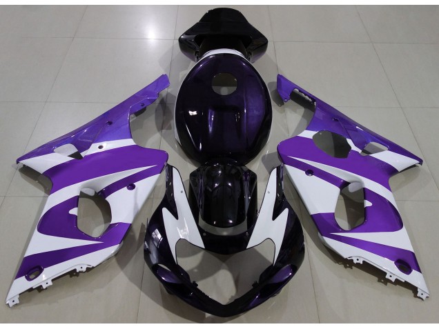 Morado Oscuro 00-02 GSXR 1000 Carenado Moto Morado Oscuro 00-02 GSXR 1000 Carenado Moto