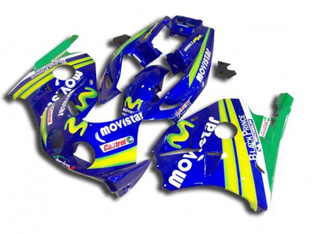 Movistar 90-98 CBR250RR Carenado Moto Movistar 90-98 CBR250RR Carenado Moto