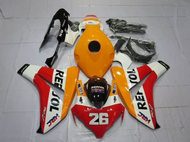 Naranja Claro Repsol 08-11 CBR1000RR Carenado Moto Naranja Claro Repsol 08-11 CBR1000RR Carenado Moto