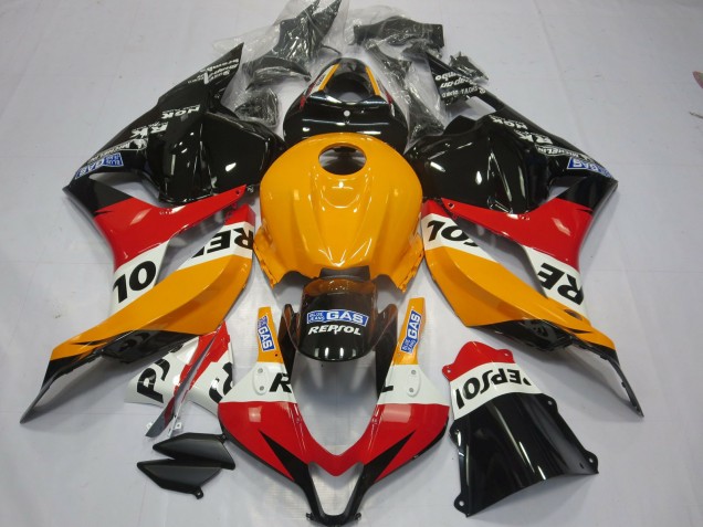 Naranja Claro Repsol 09-12 CBR600RR Carenado Moto Naranja Claro Repsol 09-12 CBR600RR Carenado Moto