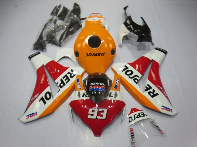 Naranja Claro Repsol 93 08-11 CBR1000RR Carenado Moto Naranja Claro Repsol 93 08-11 CBR1000RR Carenado Moto