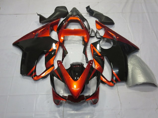 Naranja Intenso & Negro 01-03 CBR600 F4i Carenado Moto Naranja Intenso & Negro 01-03 CBR600 F4i Carenado Moto
