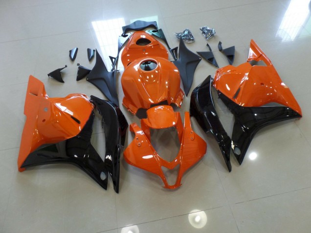 Naranja & Negro 09-12 CBR600RR Carenado Moto Naranja & Negro 09-12 CBR600RR Carenado Moto