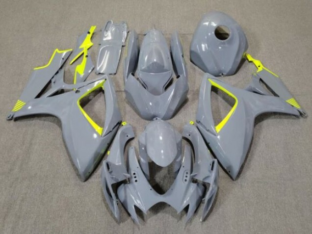 Nardo / Alta Viz Amarillo 06-07 GSXR 600-750 Carenado Moto Nardo / Alta Viz Amarillo 06-07 GSXR 600-750 Carenado Moto