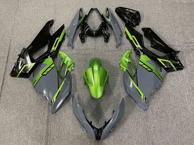 Nardo Gris & Verde 18-23 Ninja 400 Carenado Moto Nardo Gris & Verde 18-23 Ninja 400 Carenado Moto