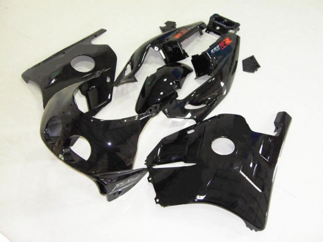 Negro Brillante 90-98 CBR250RR Carenado Moto Negro Brillante 90-98 CBR250RR Carenado Moto