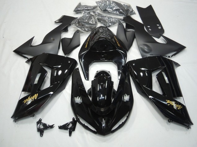 Negro Brillante 06-07 ZX10R Carenado Moto Negro Brillante 06-07 ZX10R Carenado Moto