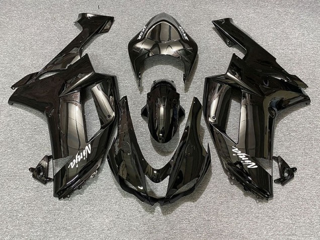 Negro Brillante 07-08 ZX6R Carenado Moto