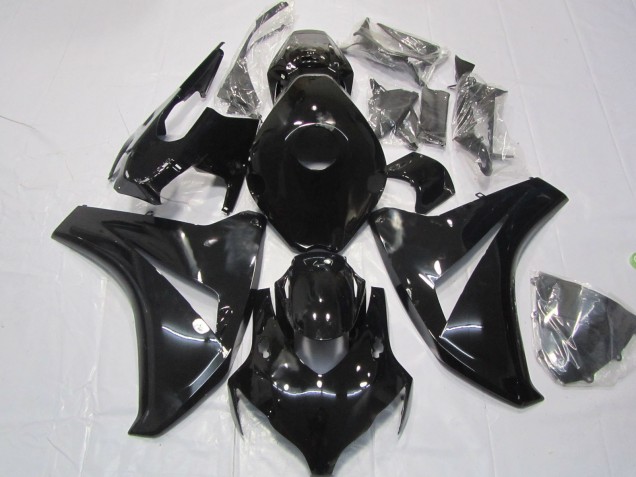 Negro Brillante 08-11 CBR1000RR Carenado Moto Negro Brillante 08-11 CBR1000RR Carenado Moto
