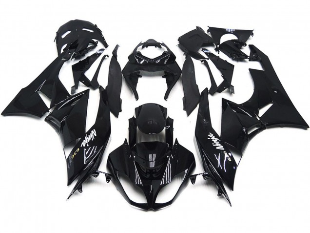 Negro Brillante 09-12 ZX6R Carenado Moto Negro Brillante 09-12 ZX6R Carenado Moto