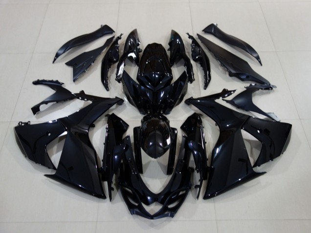 Negro Brillante 09-16 GSXR 1000 Carenado Moto Negro Brillante 09-16 GSXR 1000 Carenado Moto